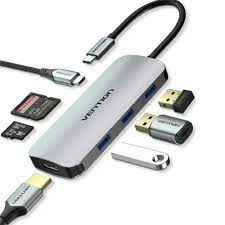 Vention USB C Multi-function 7 in 1 Docking Station